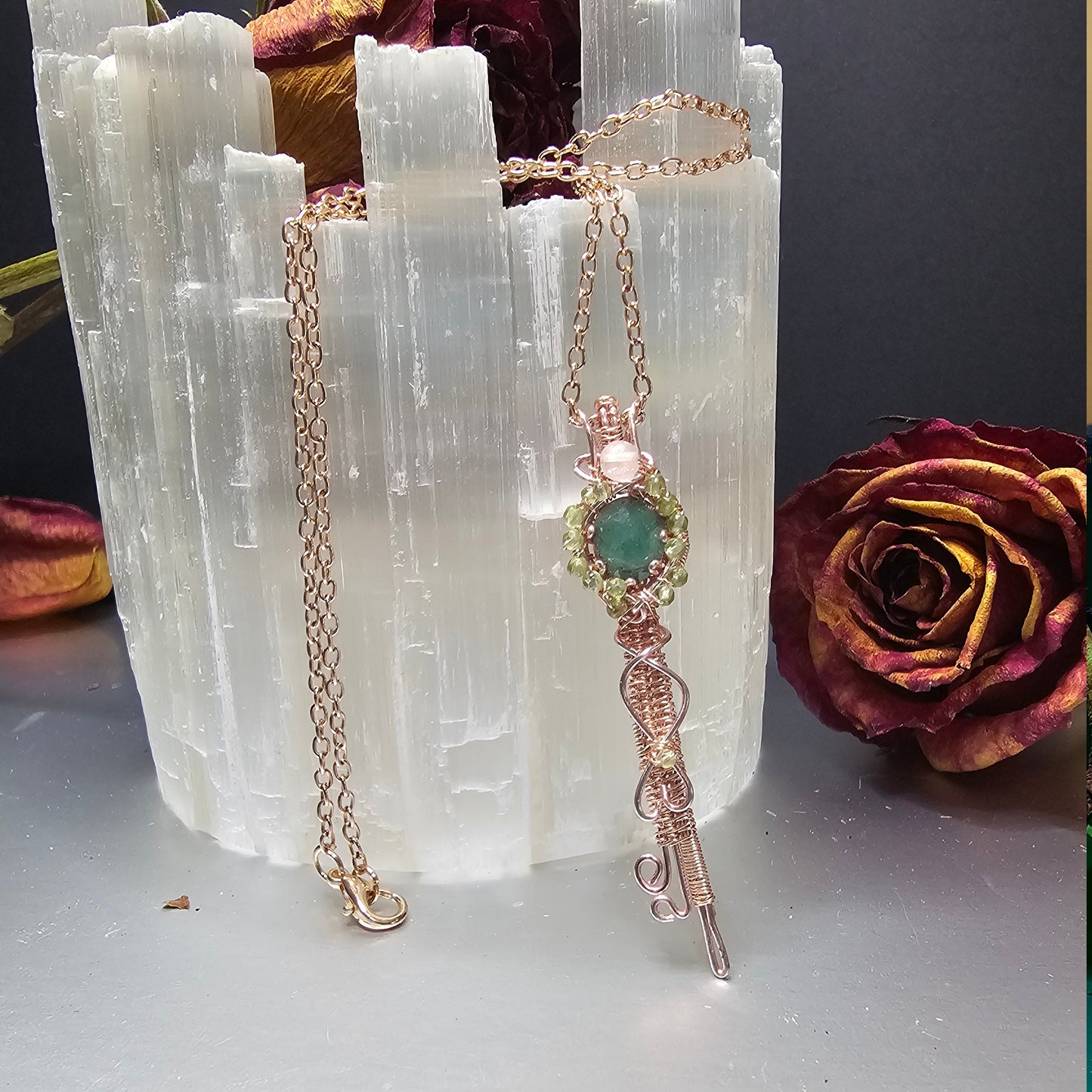 The Key of Luck and Success Pendant