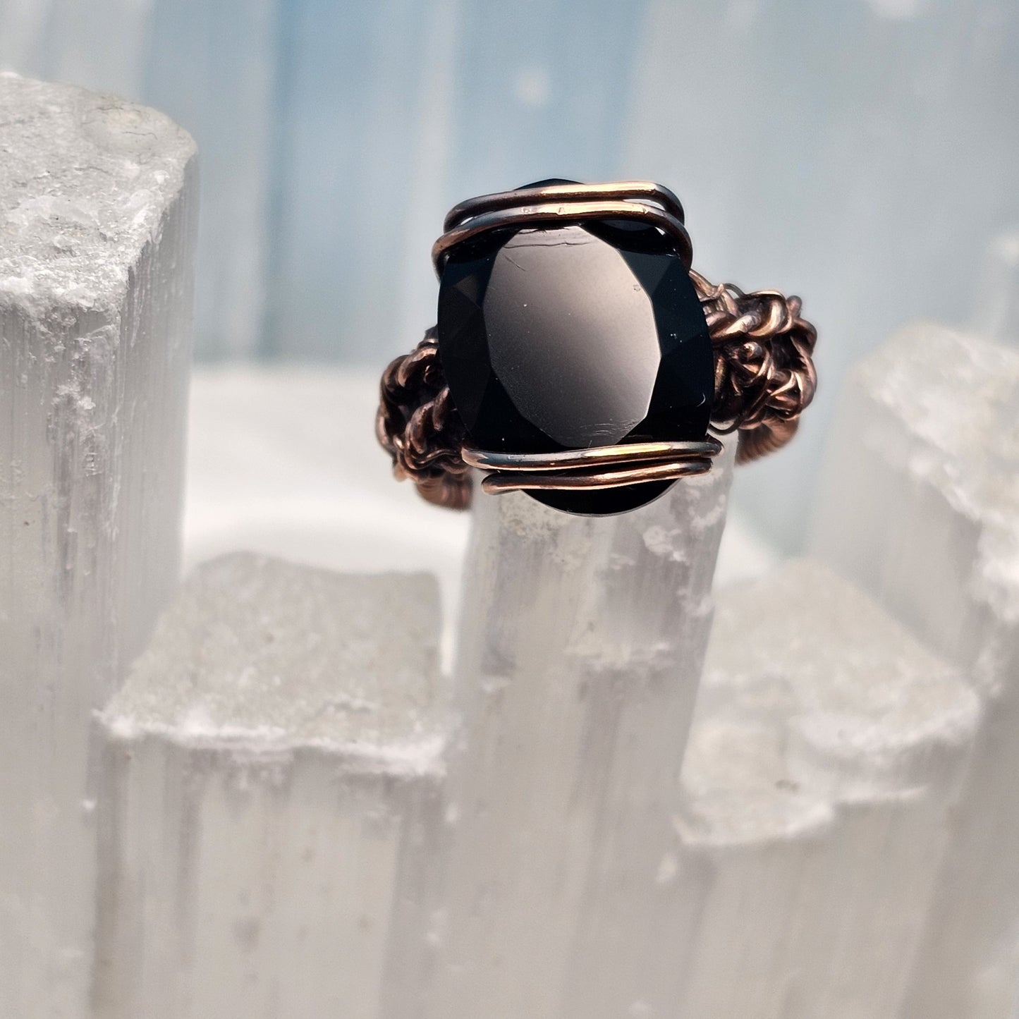 Black Onyx Ring - Size 5.5