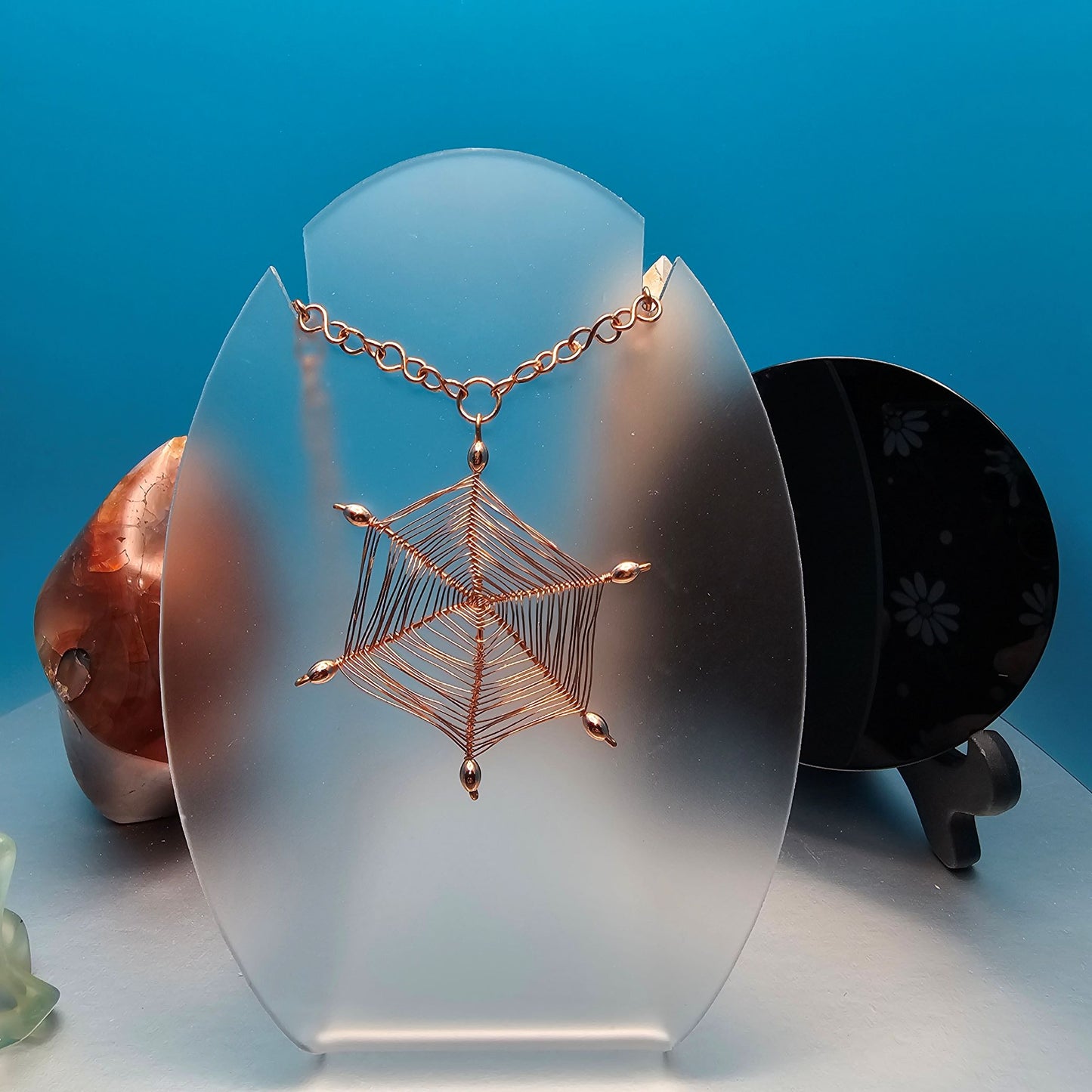 Chunky Copper Web