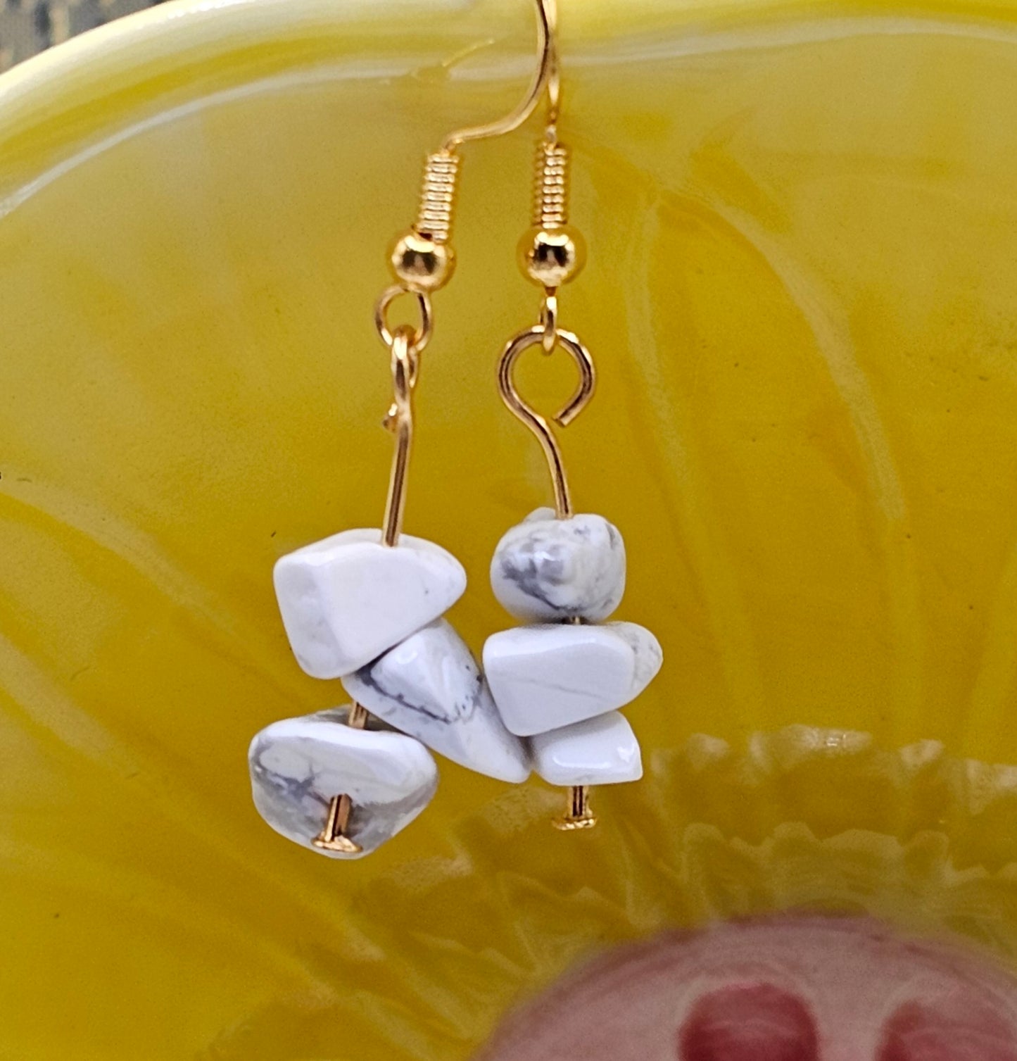 Howlite Earrings