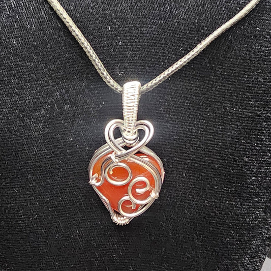 Red Jasper Heart of Chaos Pendant
