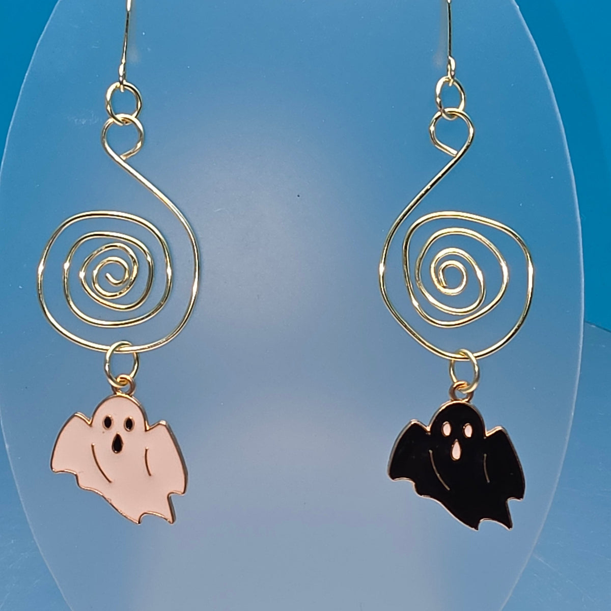 Golden Ghosts Earrings