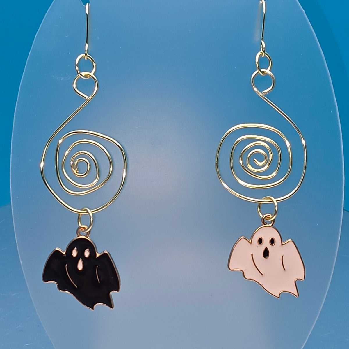 Golden Ghosts Earrings