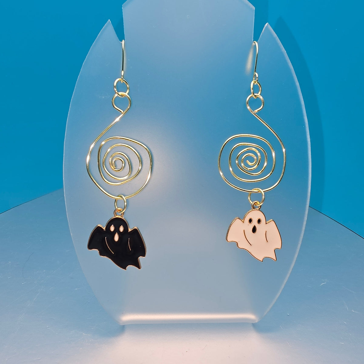 Golden Ghosts Earrings