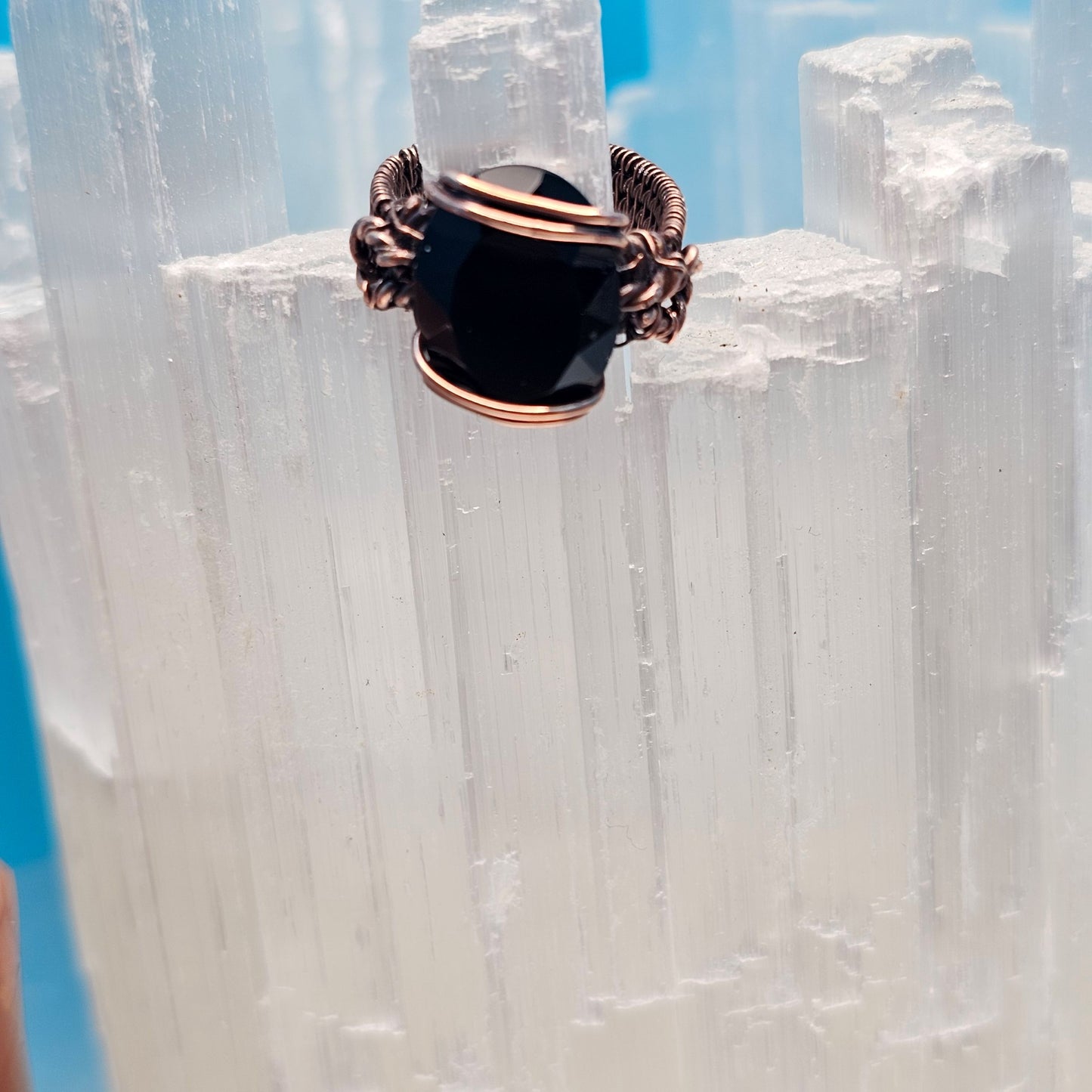 Black Onyx Ring - Size 5.5