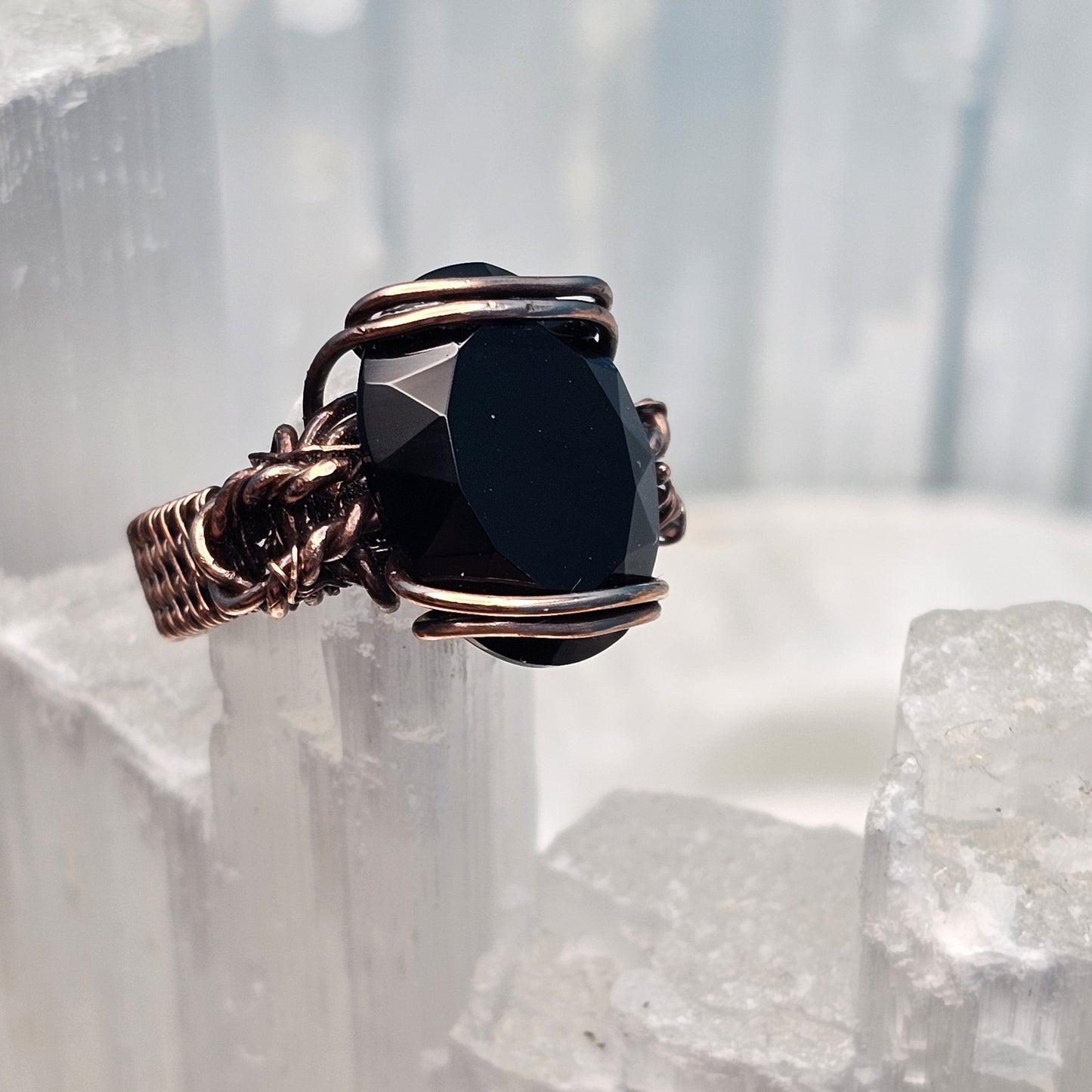 Black Onyx Ring - Size 5.5