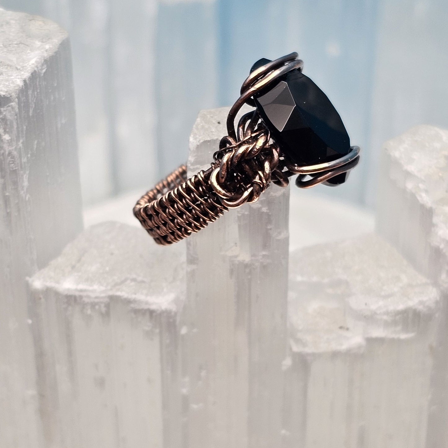 Black Onyx Ring - Size 5.5
