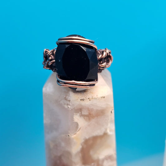 Black Onyx Ring - Size 5.5