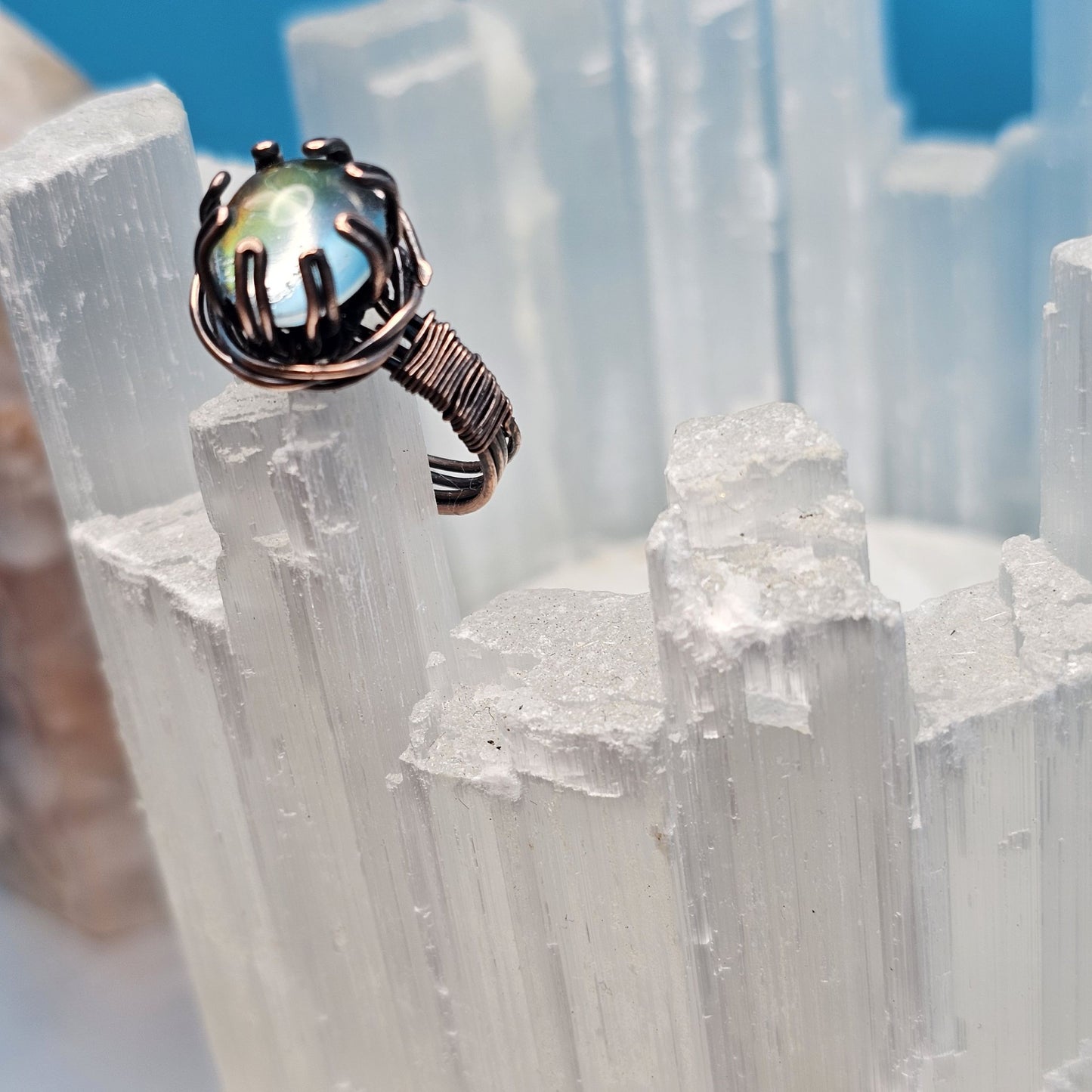 Rosette Mood Ring - Size 6