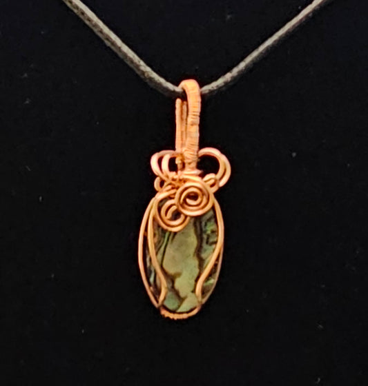 Petite Abalone Shell Pendant