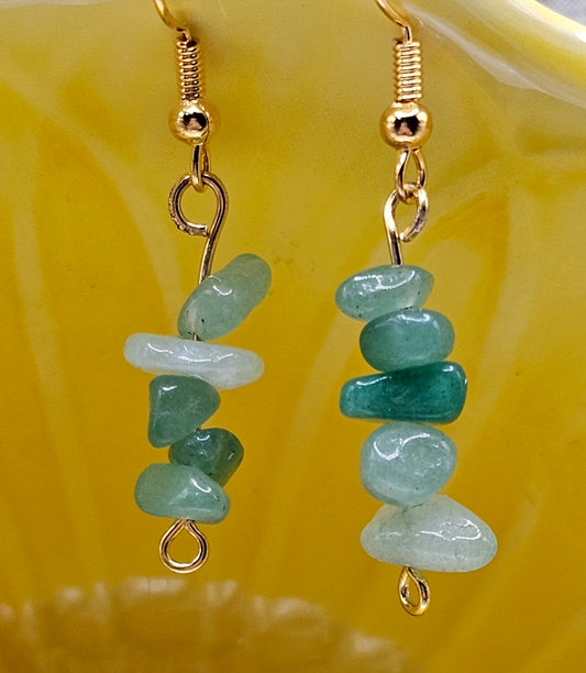 Green Aventurine Earrings